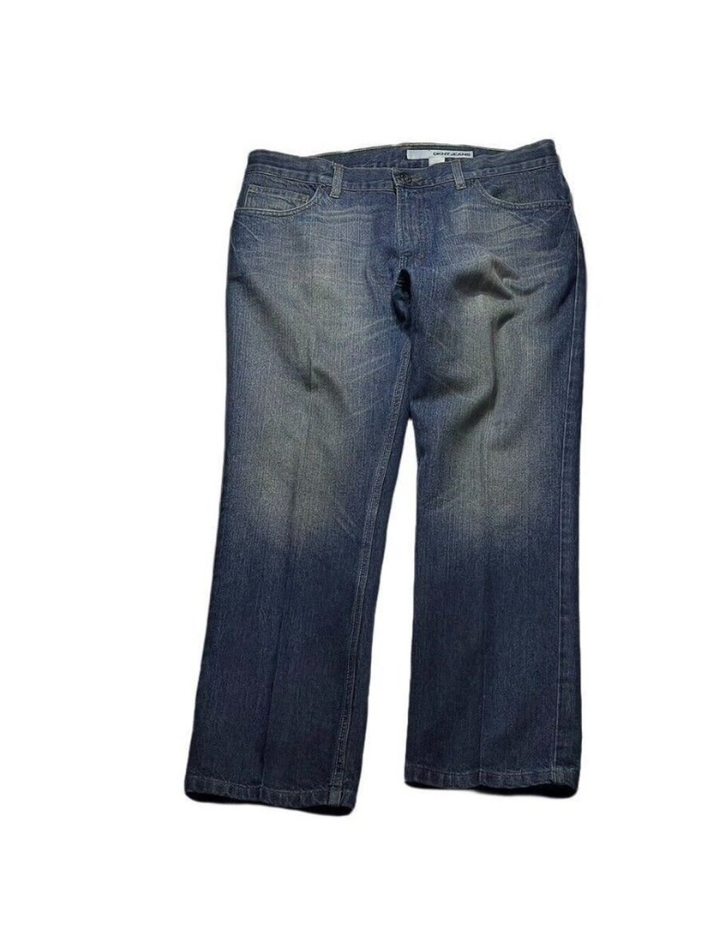 DKNY Jeans Mens Classic Fit Denim Size 34x30 100% Cotton Blue Made In Mexico - Picture 8 of 8